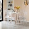 Fabulaxe Modern White Stackable Chiavari Dining Chair, White, 4PK QI004661.WT.4 - alternate 5